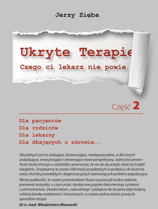 Ukryte terapie. Część 2. Czego Ci lekarz nie powie – Jerzy Zięba