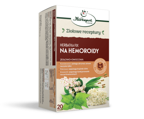 Herbapol Kraków Herbatka fix Na Hemoroidy 20 x 2 g