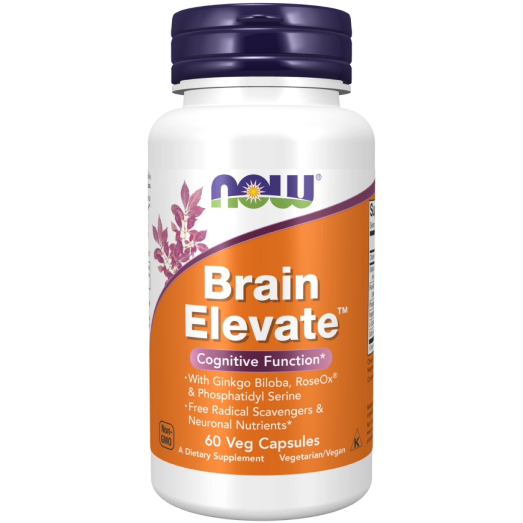 Now Foods Brain Elevate Formula 60 kapsułek