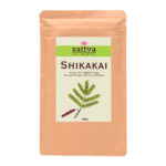 Herbal Shikakai Powder – ziołowy proszek do mycia włosów, 100 g Sattva