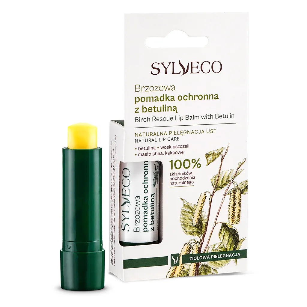 Brzozowa pomadka ochronna z betuliną, 4,6 g Sylveco