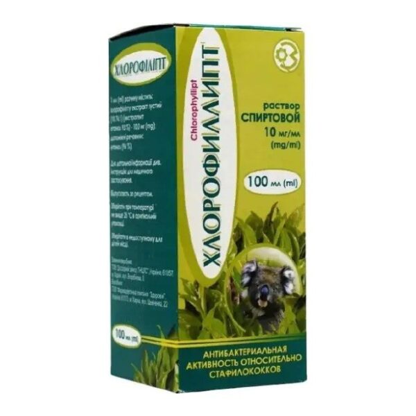 Chlorofilipt krople do kąpieli, 100 ml Arterium – opakowanie