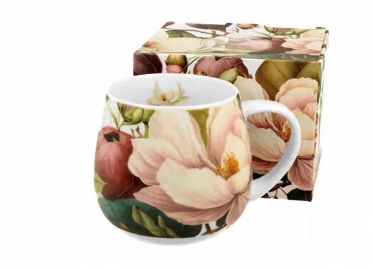 Kubek baryłka z zaparzaczem Magnolie 430 ml Duo