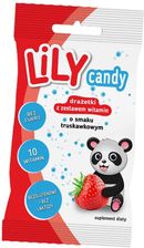 Lily Drażetki z zestawem witamin o smaku truskawkowym 40 g
