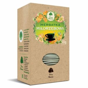 Herbatka miłorzębowa, 25 saszetek (50 g) Dary Natury – opakowanie
