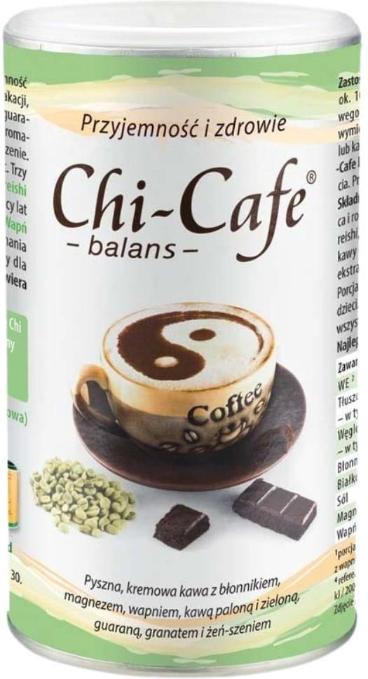 Dr. Jacob’s Chi-Cafe balans – kawa z błonnikiem, magnezem i guaraną 180 g