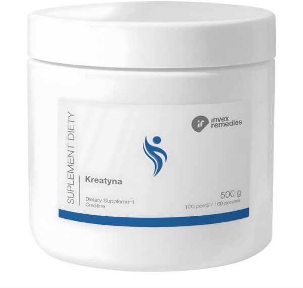Invex Remedies Kreatyna monohydrat w proszku 500 g (100 porcji)