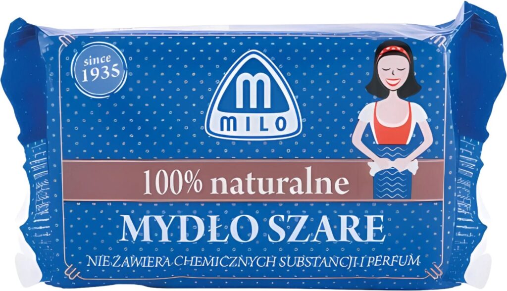Milo 100% naturalne Mydło szare 175 g