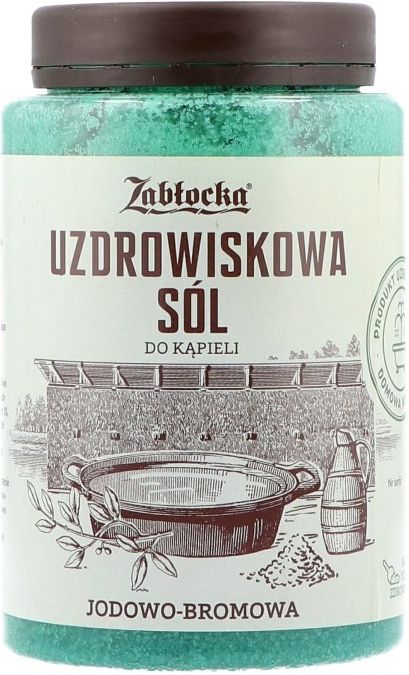 Sól uzdrowiskowa jodowo-bromowa, 1,2 kg Zabłocka