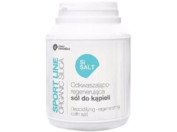 Invex Remedies Sport Line SiSALT – odkwaszająco-regenerująca sól do kąpieli z krzemem organicznym 1500 g