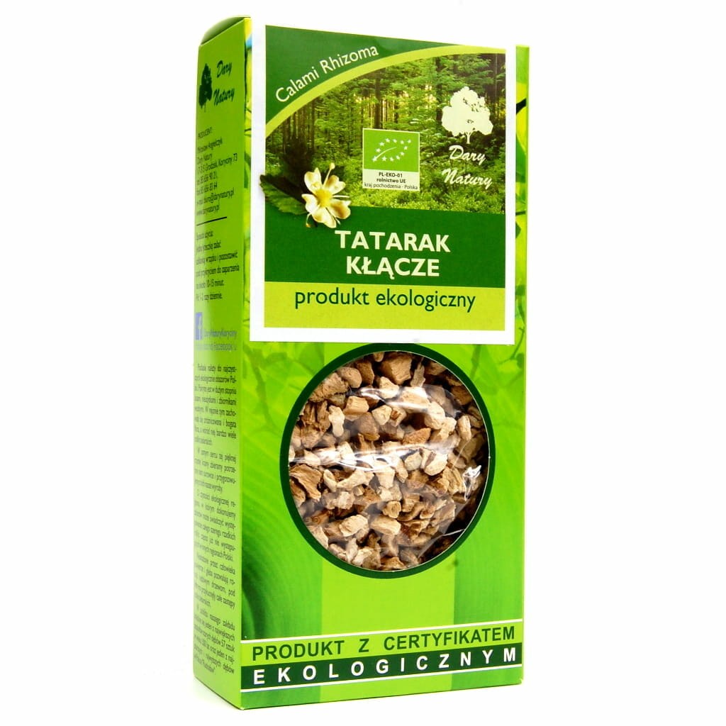 Kłącze tataraku Bio, 50 g Dary Natury