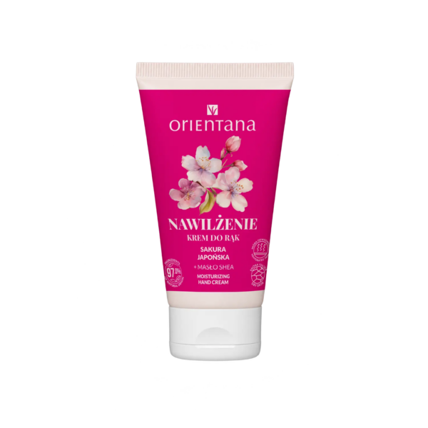 Orientana Nawilżający krem do rąk Sakura Japońska z masłem shea 50 ml