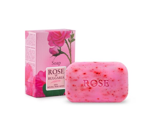 Mydło różane naturalne, 100 g Rose of Bulgaria – opakowanie