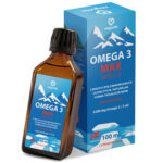 MyVita Omega-3 Max w płynie, smak cytrynowy, 100 ml