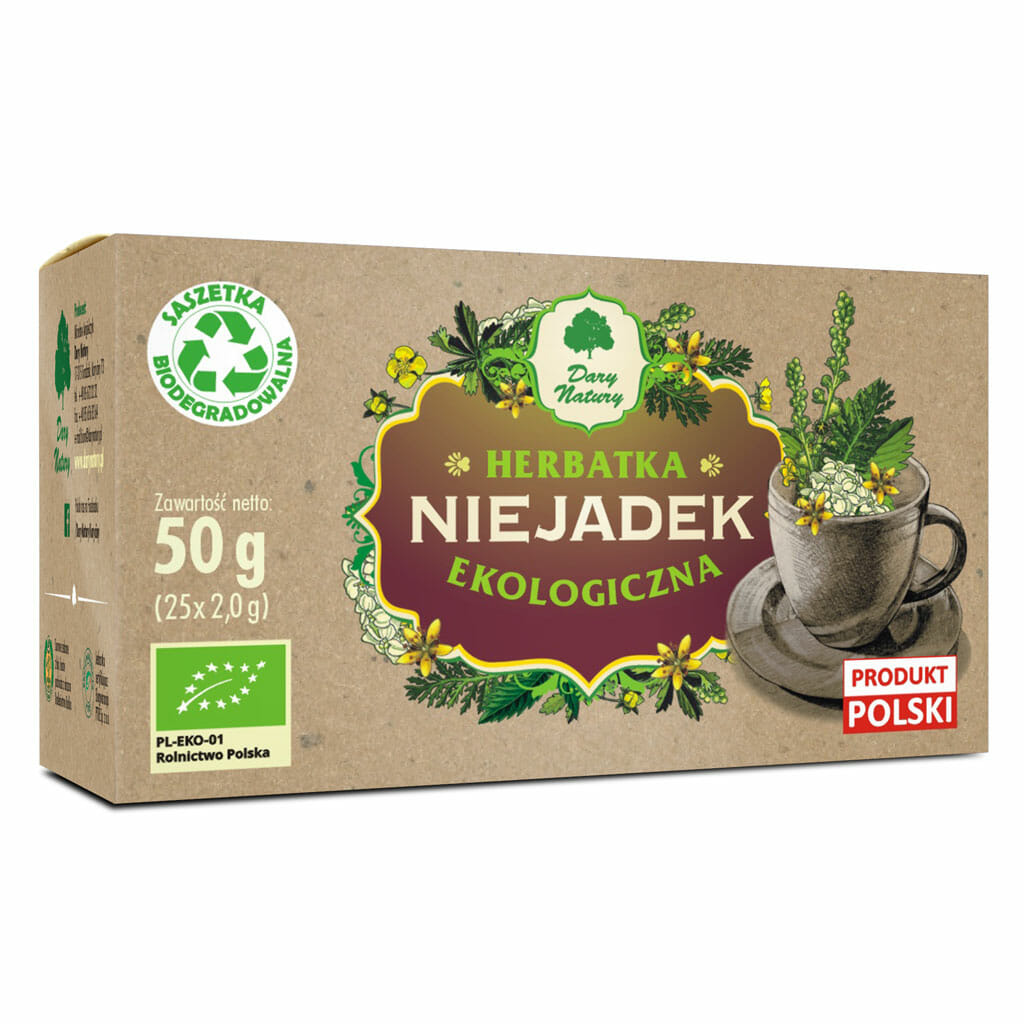 Herbatka Niejadek EKO, 25 x 2 g Dary Natury