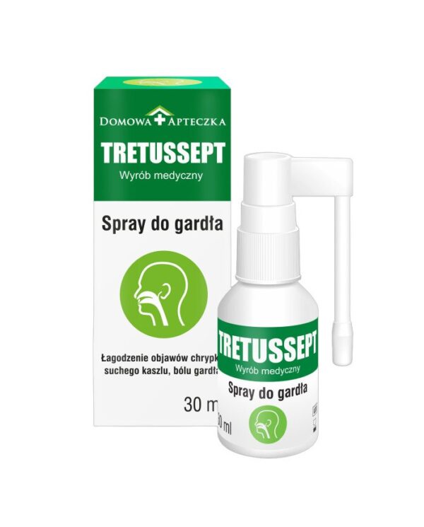 Tretussept spray do gardła 30 ml